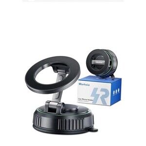Magnetic Phone Holder for Car Dashboard and Windshield, Dashboard/Windshield